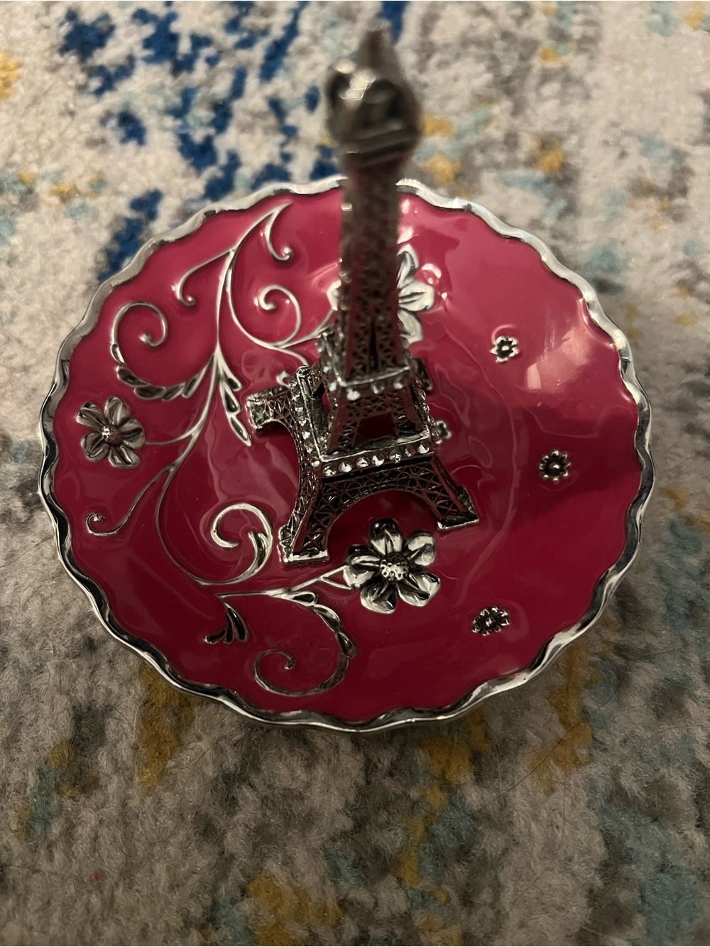 Eiffel Tower Jewelry Holder - vintage